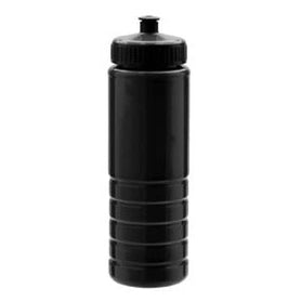 26 OZ BLACK PLASTIC WATER BOTTLE